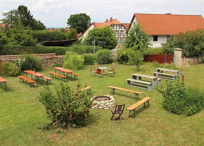 Magdalenenhof Am Huywald - Kornboden Mit Aussicht Διαμέρισμα Dingelstedt