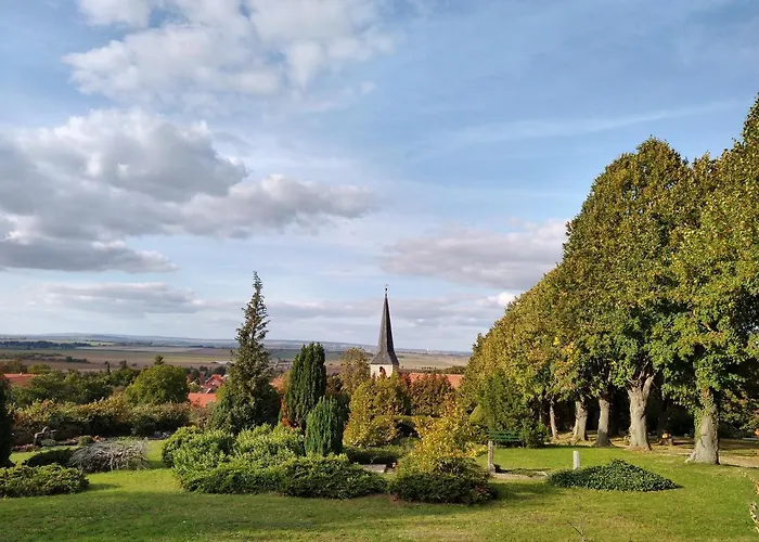 Magdalenenhof Am Huywald - Kornboden Mit Aussicht Διαμέρισμα Dingelstedt